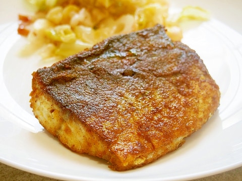 サバのカレーソテー♪カリッと香ばしい!